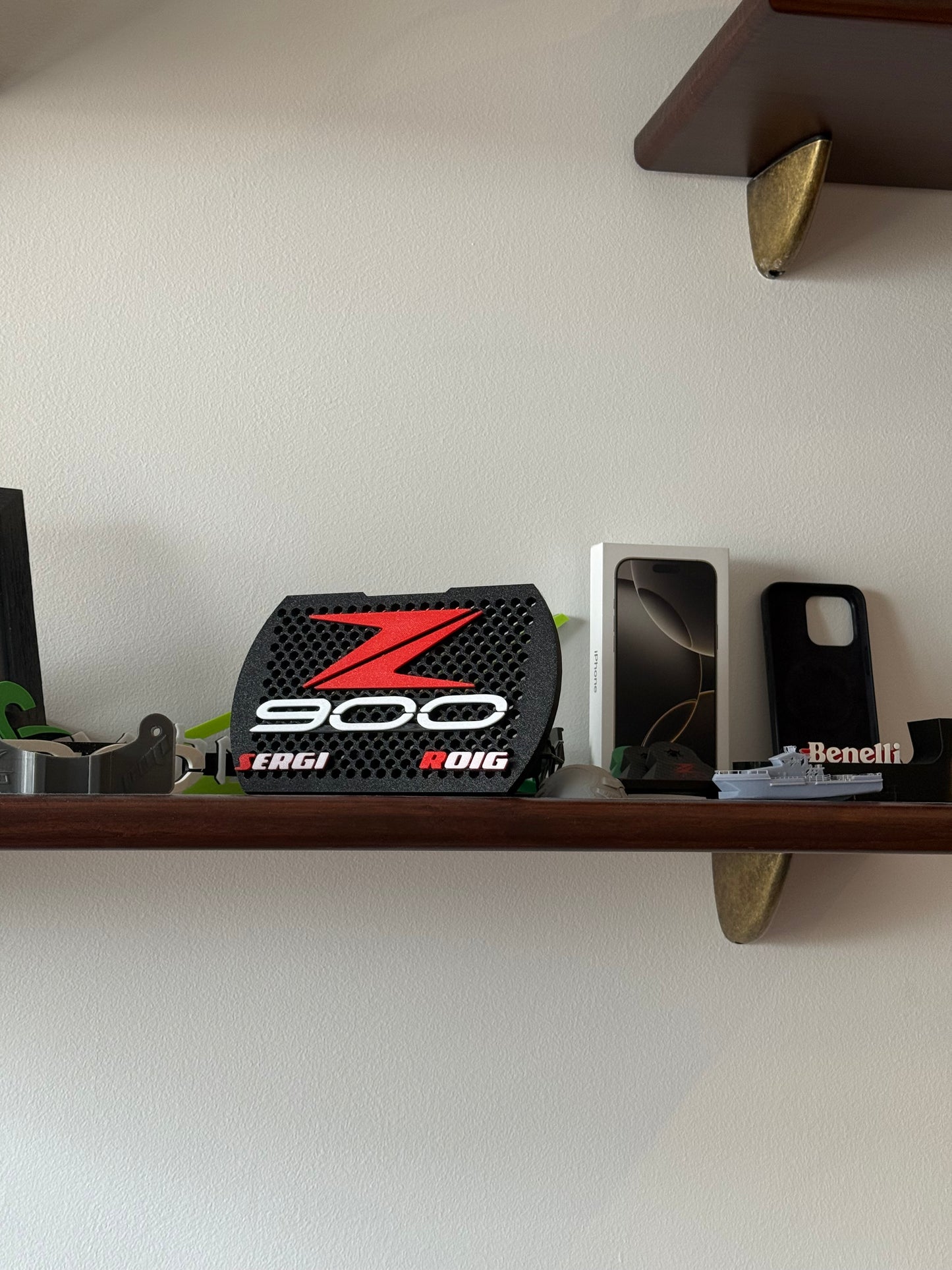 Decoración z900: forma de rejilla + logos
