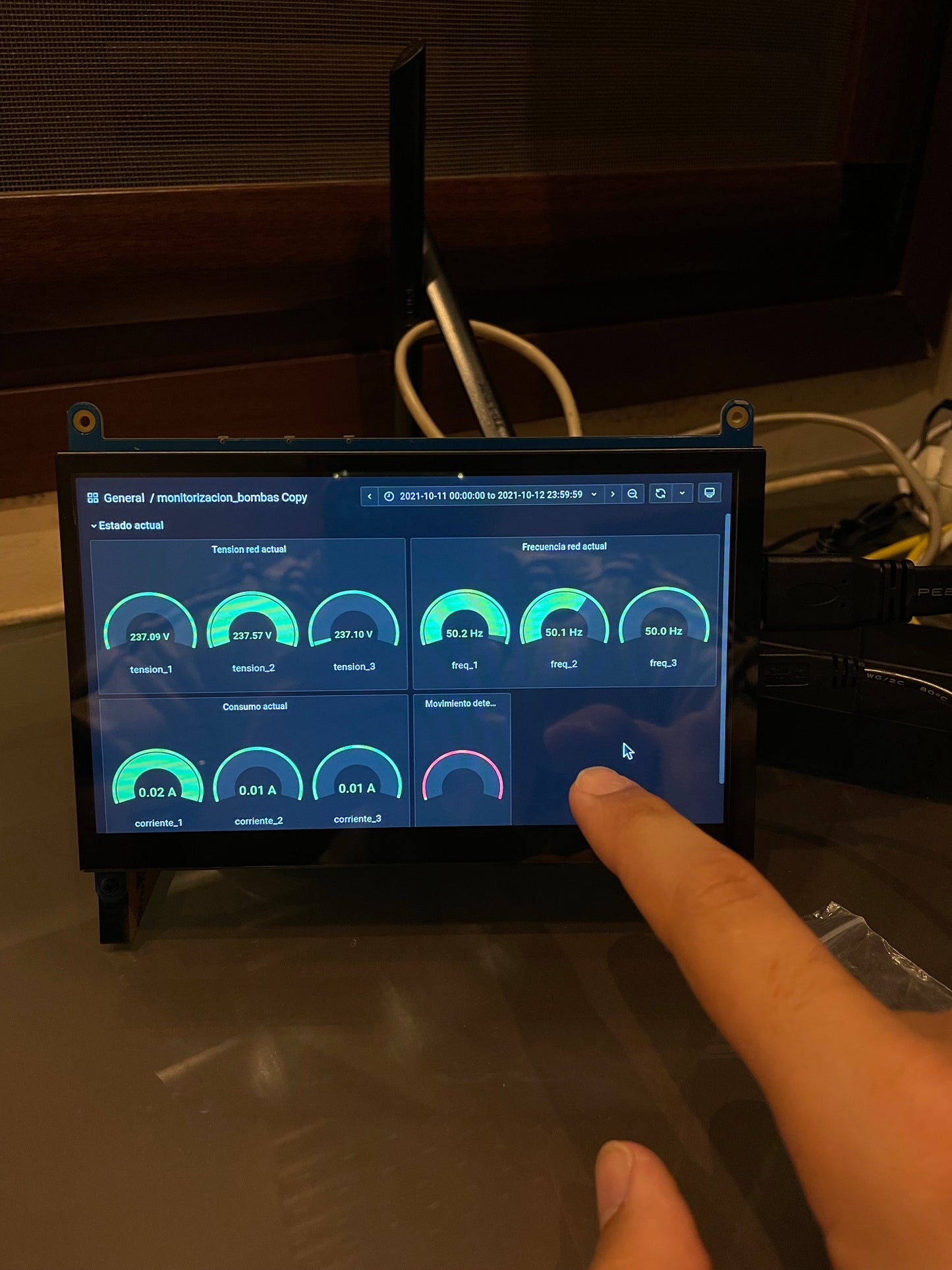 Hmi: Pantalla táctil hdmi 7”