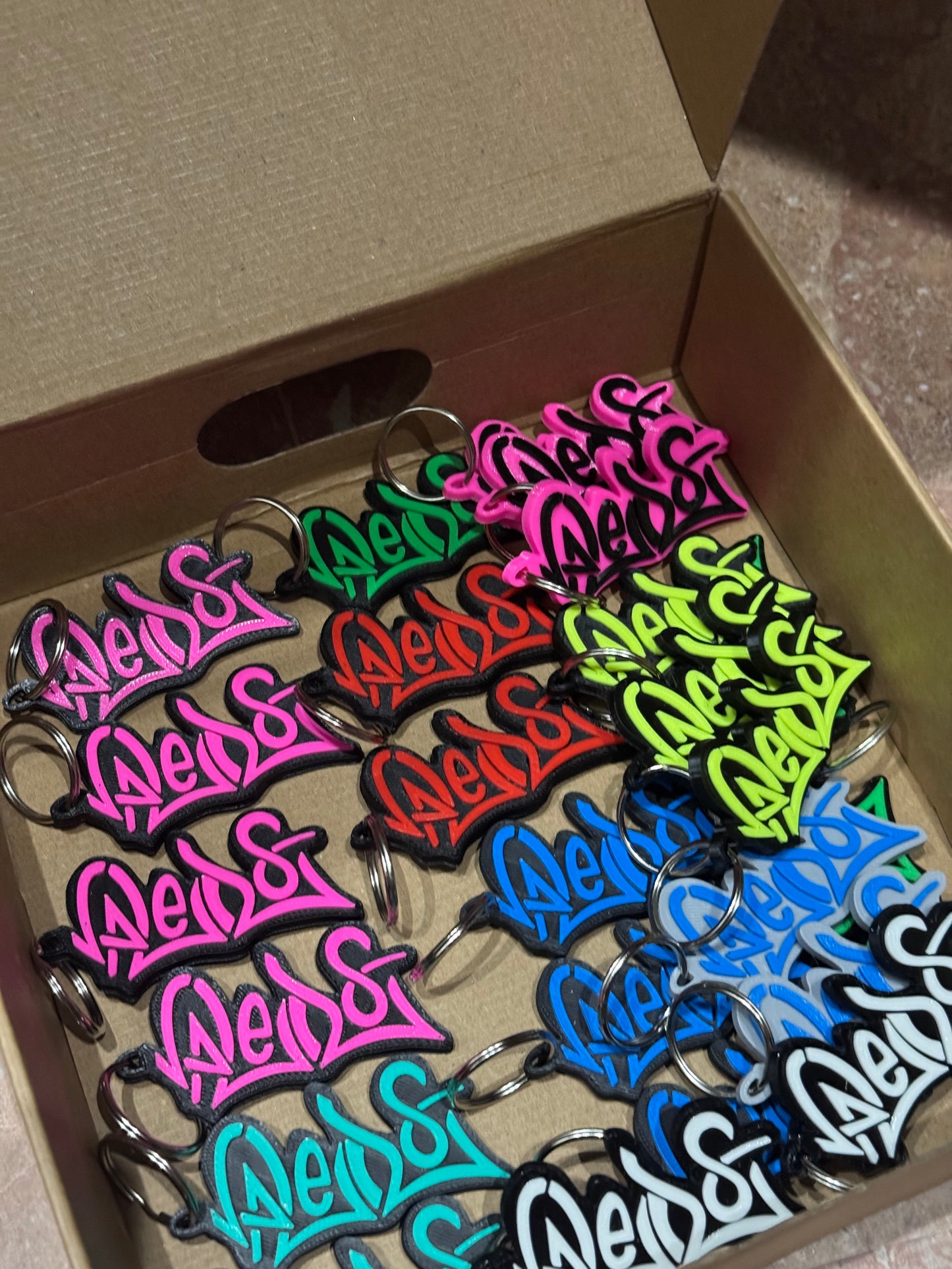 Fábrica 3d: llaveros personalizados Empresa