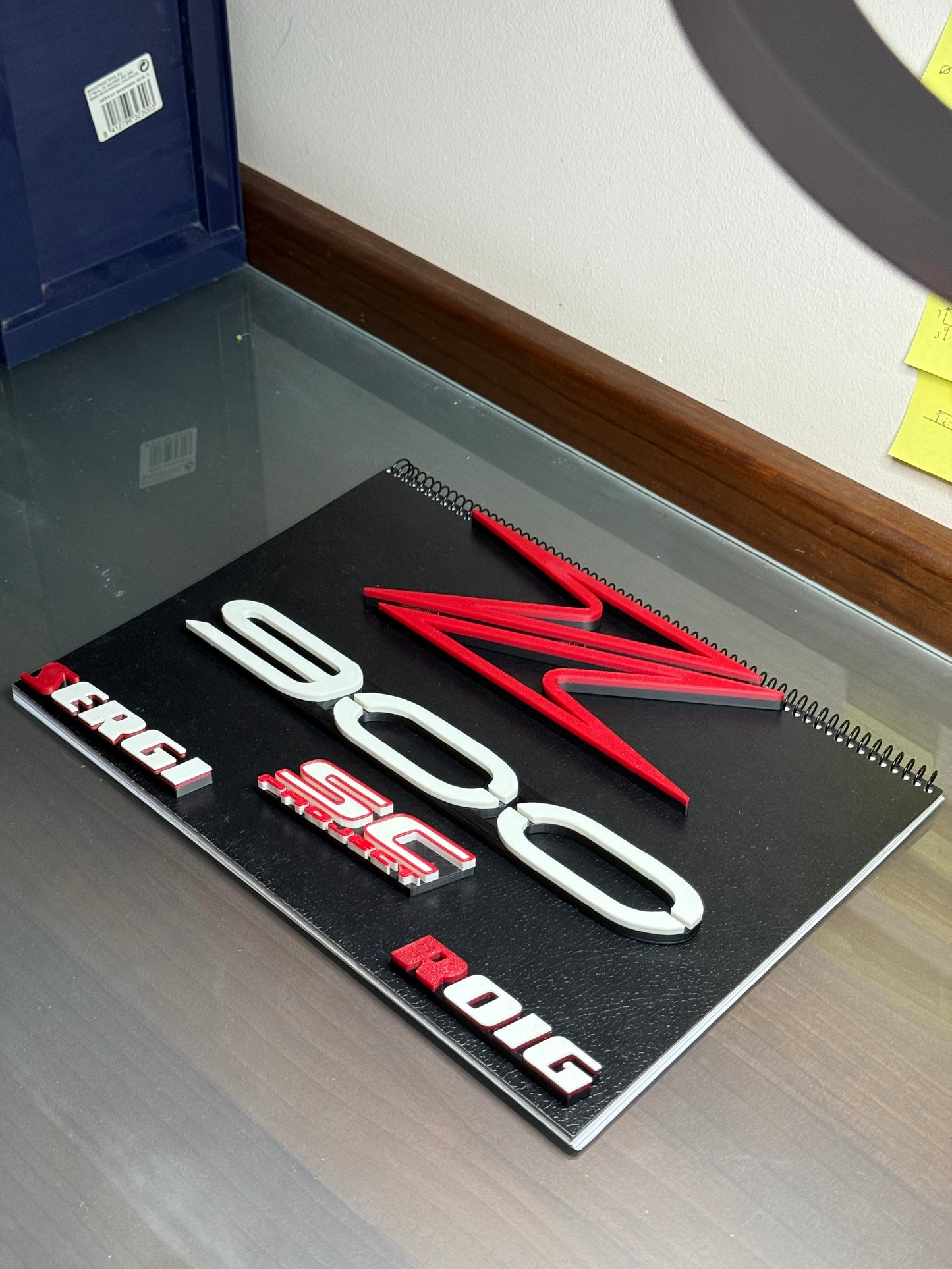 Novedad z900: Solo Emblema 3D Z 900 SC + Nombre