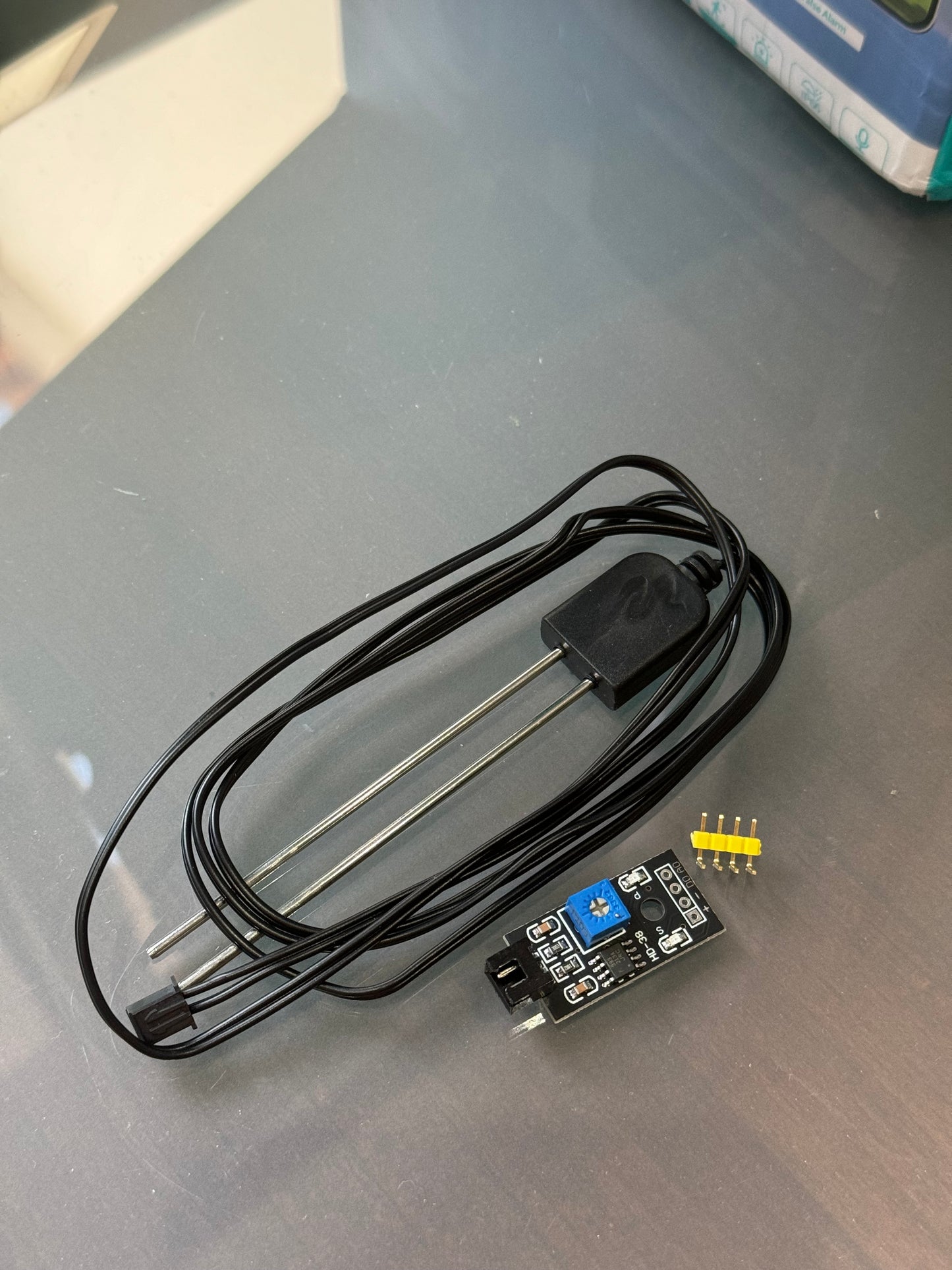 Microelectrónica: sensor humedad suelo 3.3-12V