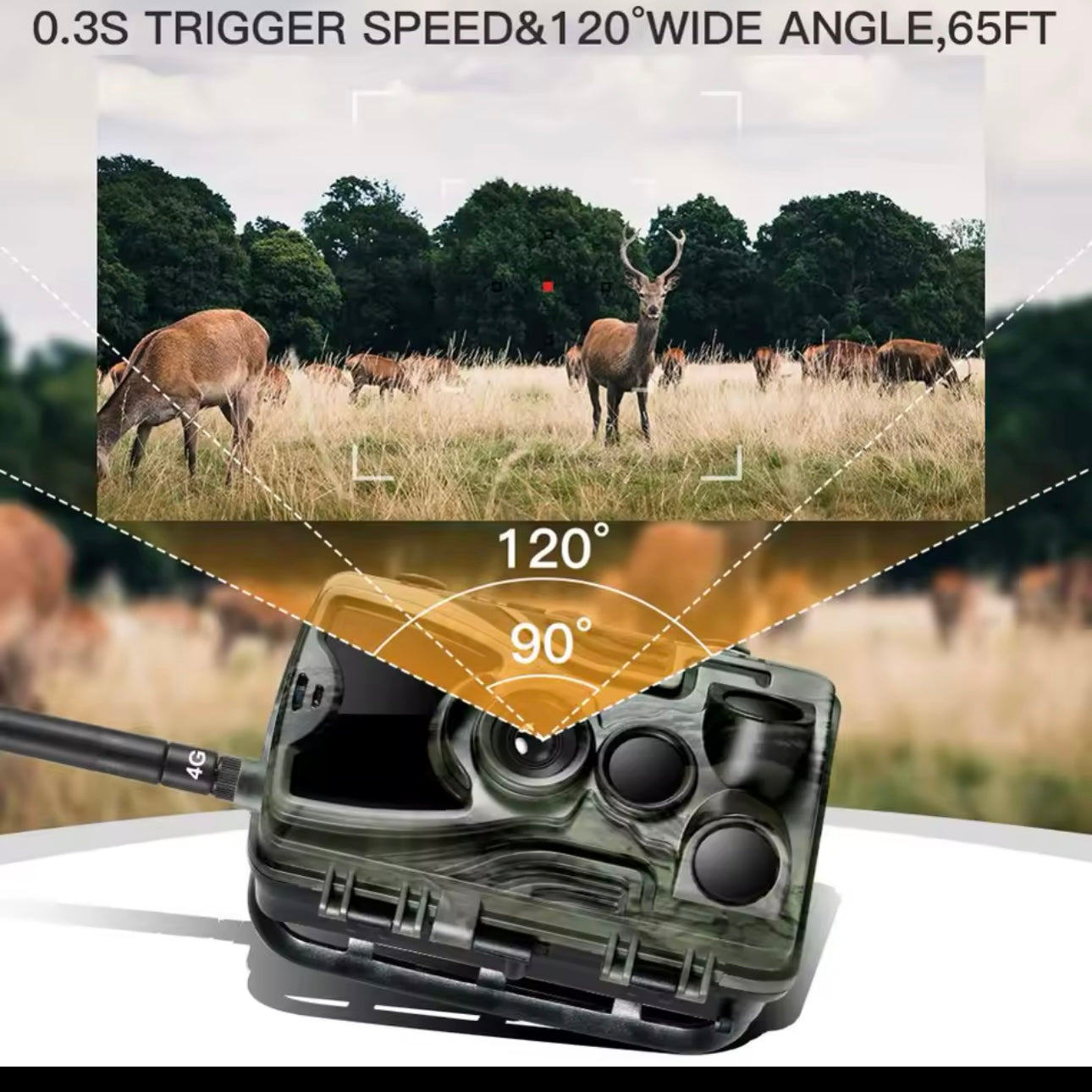 Cámara caza FHD 16MP 4G