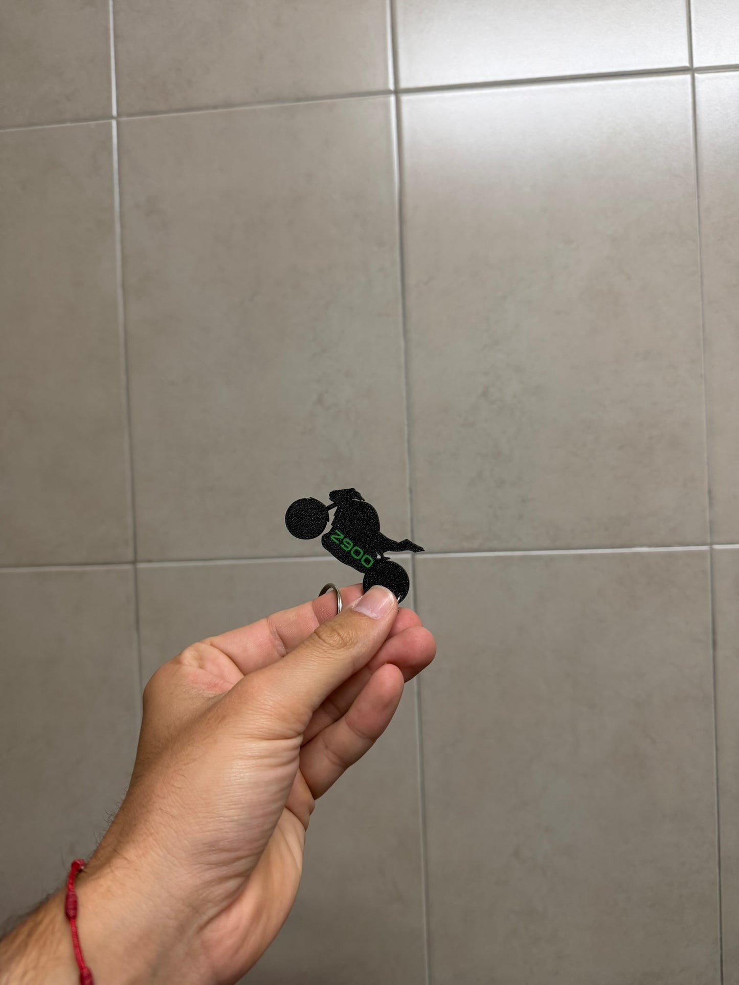 z900: Llavero de tu z900 en verde