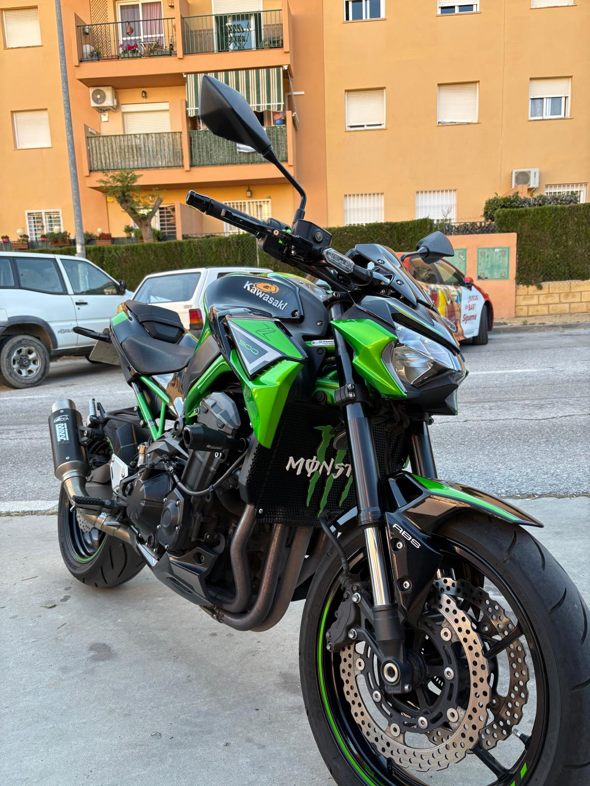 Accesorios z900: Parrilla 3D lisa Z900 Monster