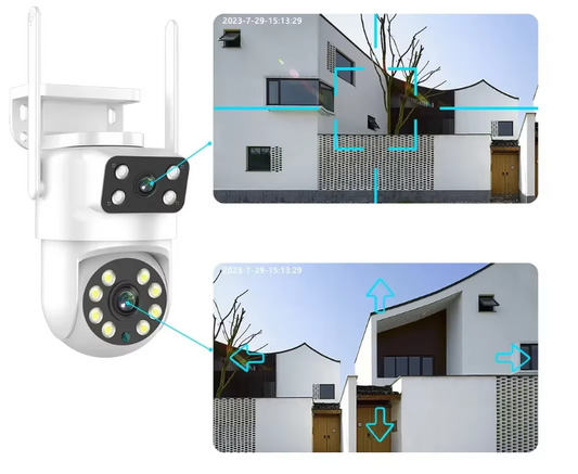 1.TOP: Camara exterior 2k 8MP / tuya