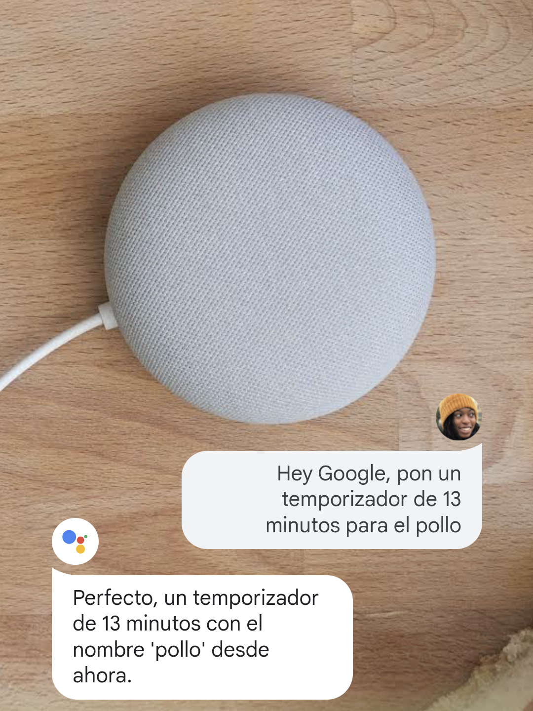Domótica: Altavoz inteligente Google Nest Mini 2