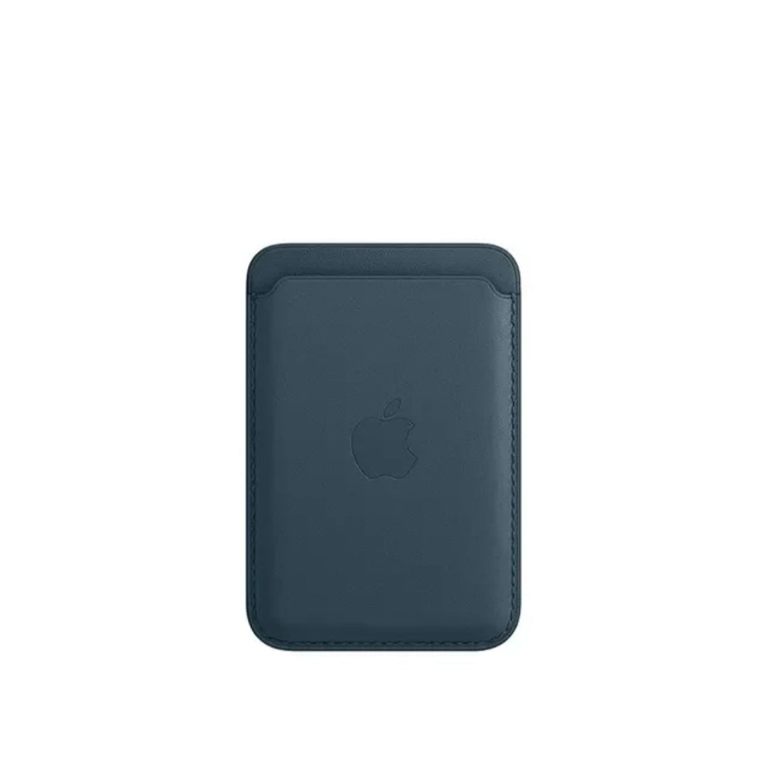 Apple combo: funda silicona lila iphone 14 + tarjetero azul