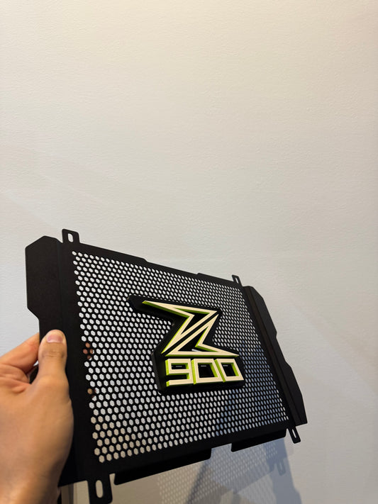 Accesorios z900: Rejilla 3D z900 rectangular blanco + efecto lima