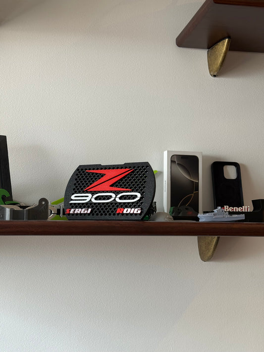 Decoración z900: forma de rejilla + logos