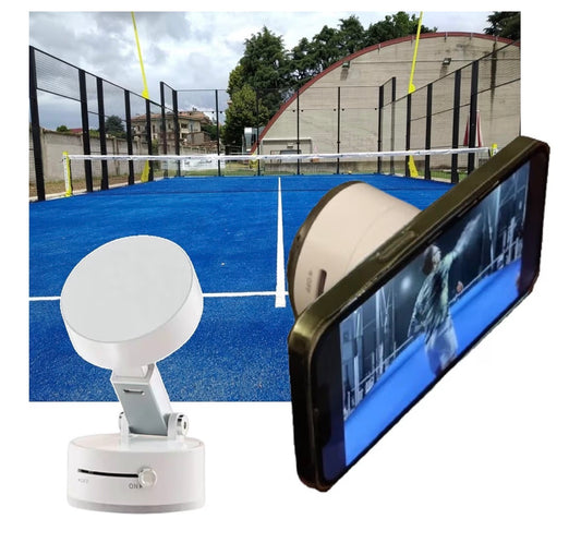 Pádel: soporte móvil MagSafe con ventosa tenis / pádel