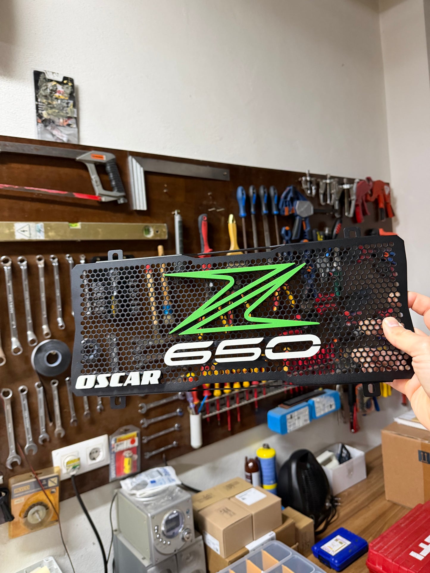 Motos 3d: Rejilla z650 Custom