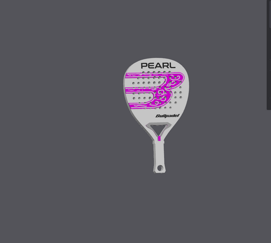 Pádel: llavero pala BULLPADEL PEARL Bea González