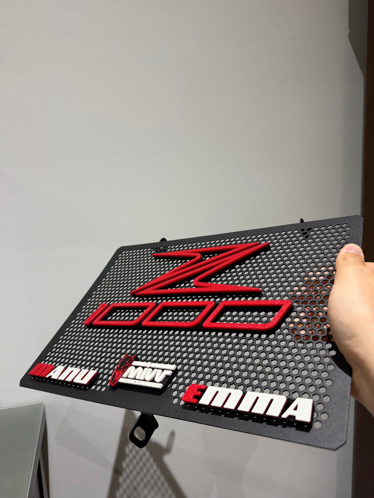 Motos 3d: Rejilla z1000 a medida