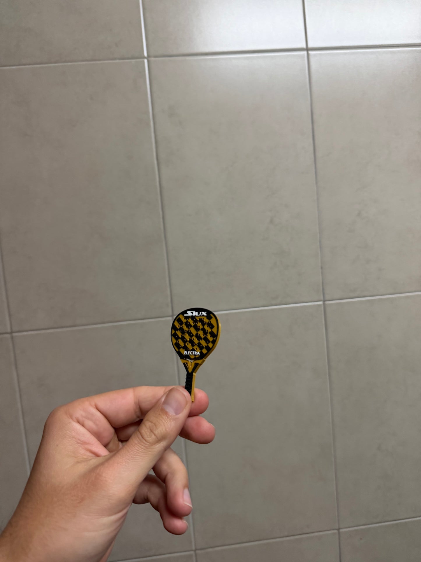 Pádel: Llavero Pala padel Siux Electra pro 25