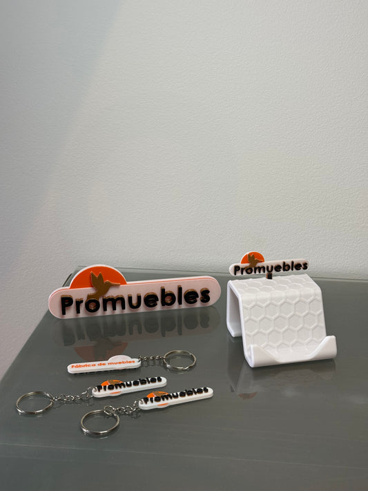 Fábrica 3d: kits publicidad Empresa