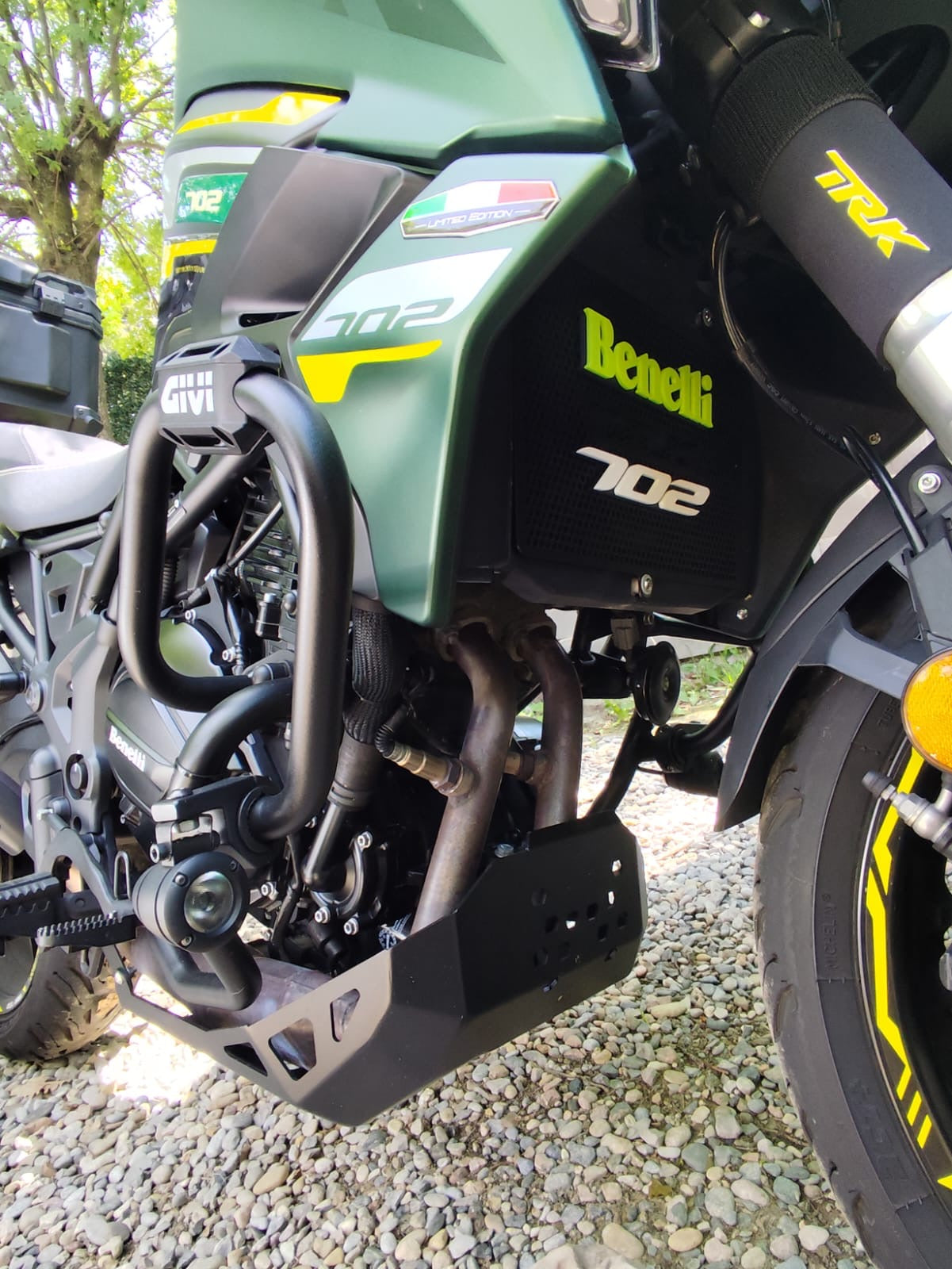 Accesorios Trk 702: Parrilla 3D ranurada lima