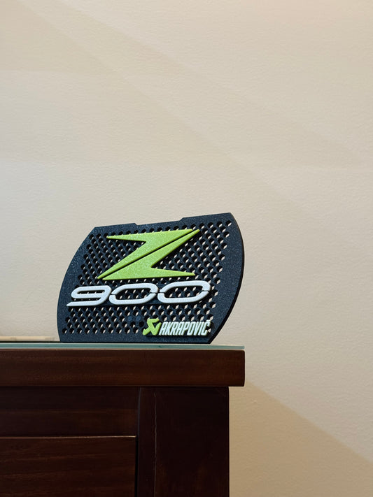 Decoración z900: forma de rejilla + logos