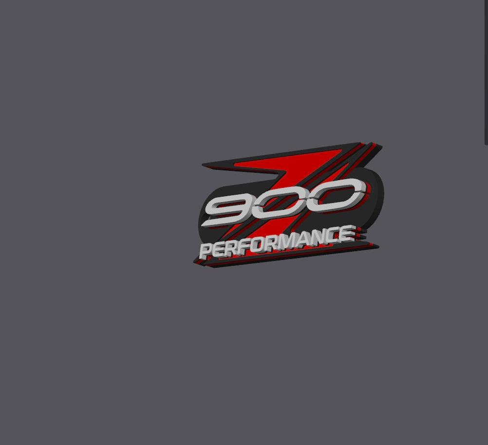 Z900: llavero performance roja