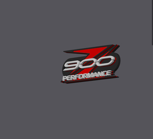 Z900: llavero performance roja