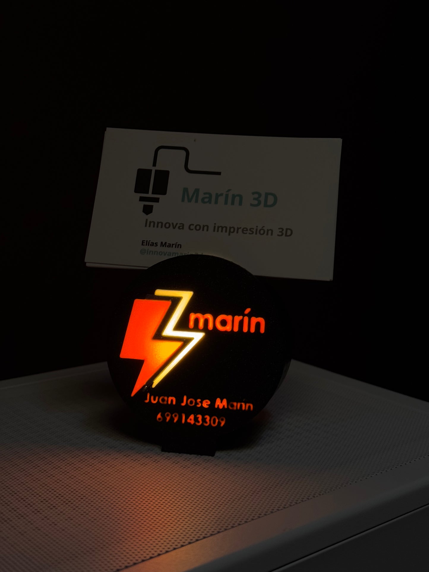 Fábrica 3d: Stand empresas tarjeta de visita