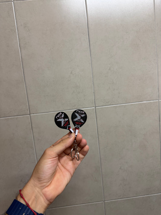 Pádel: llaveros pala NOX ML10 Bahía 24