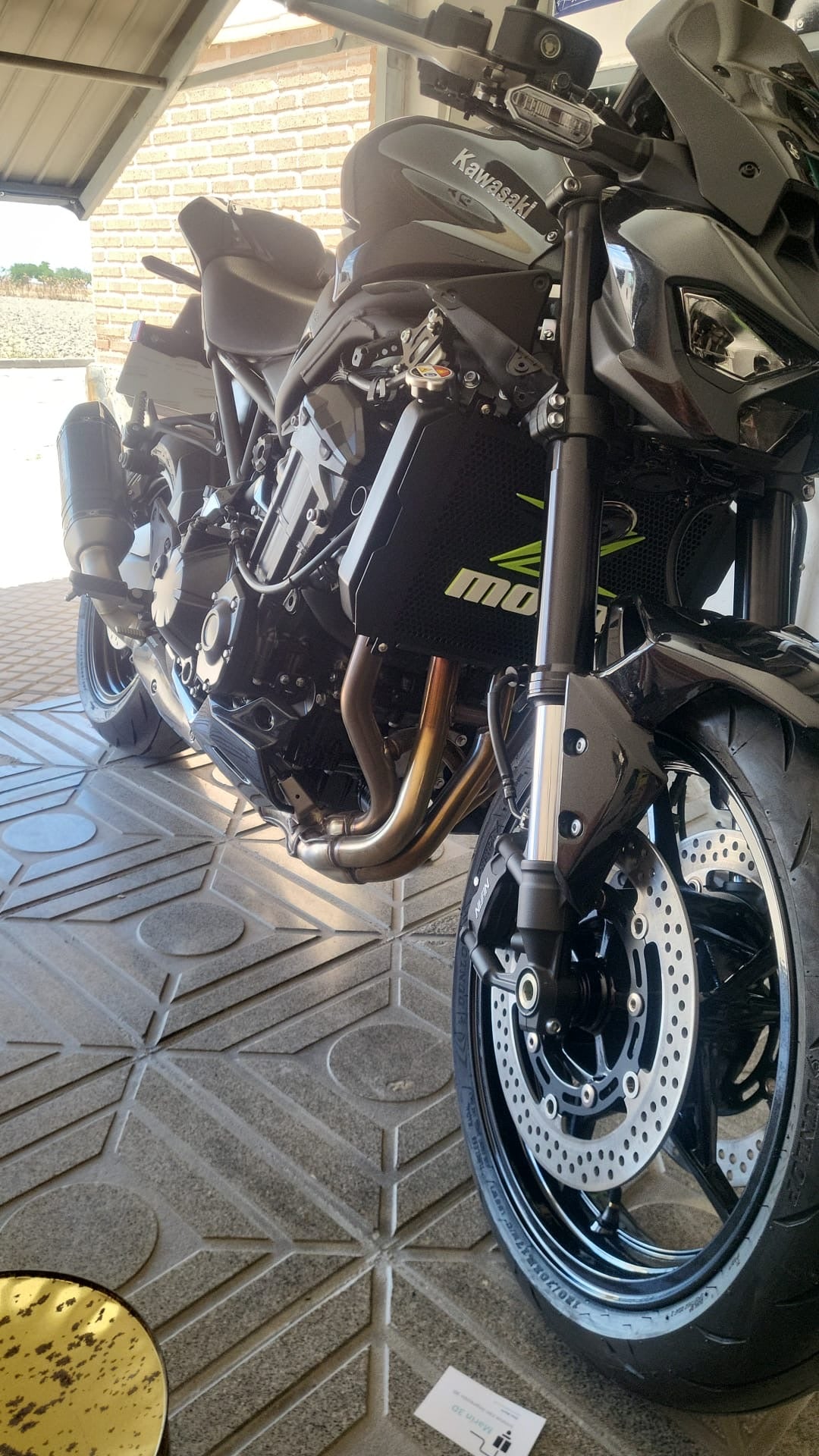 Novedad z900: Parrilla 3D ranurada Z 900 custom