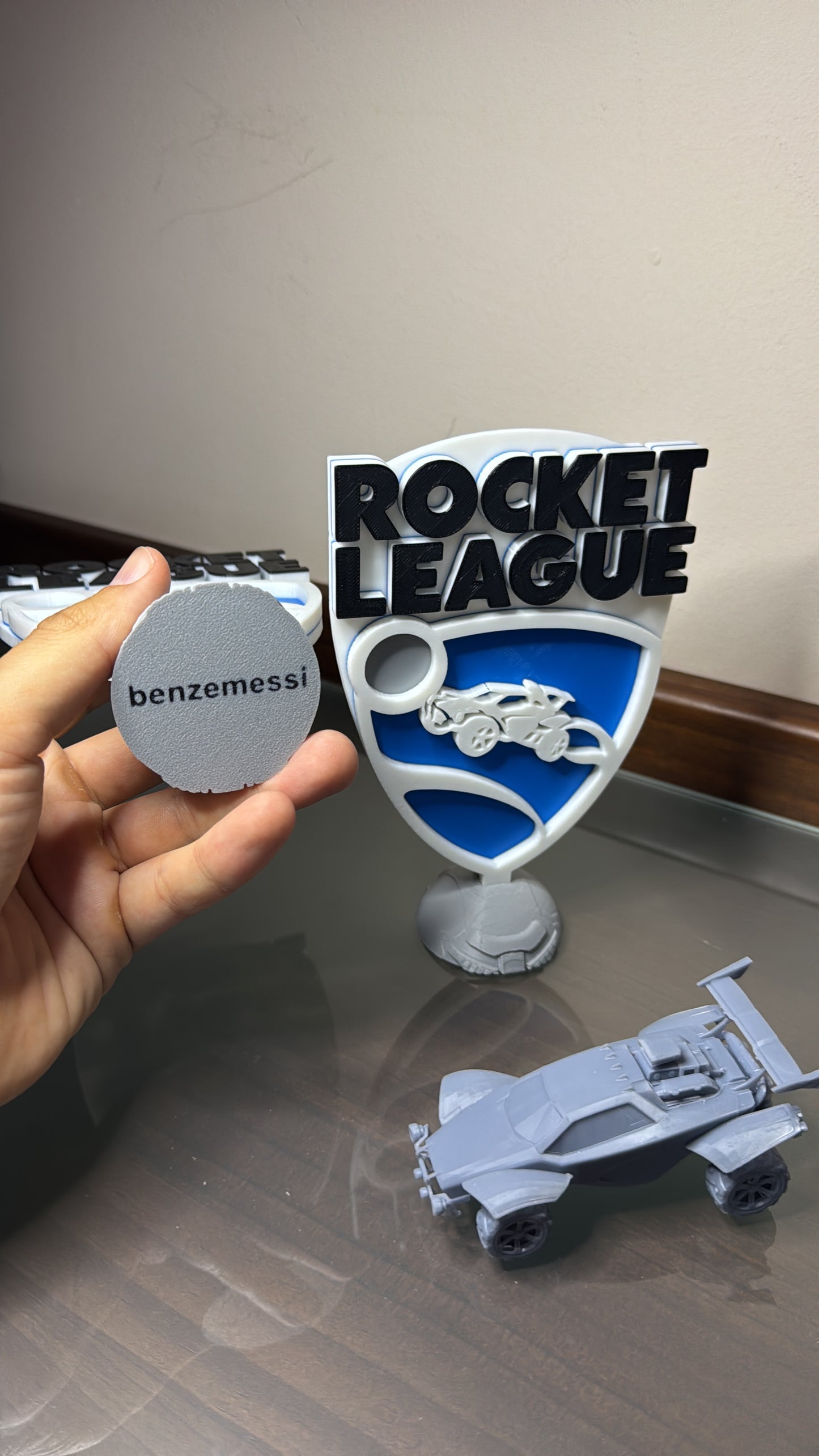 Rocket League: logo decorativo 17cm