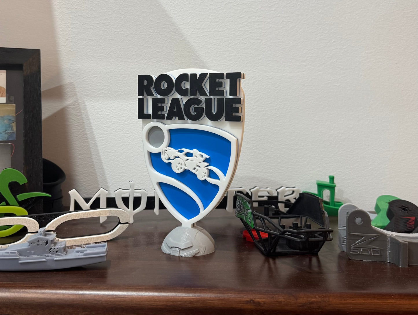 Rocket League: logo decorativo 17cm