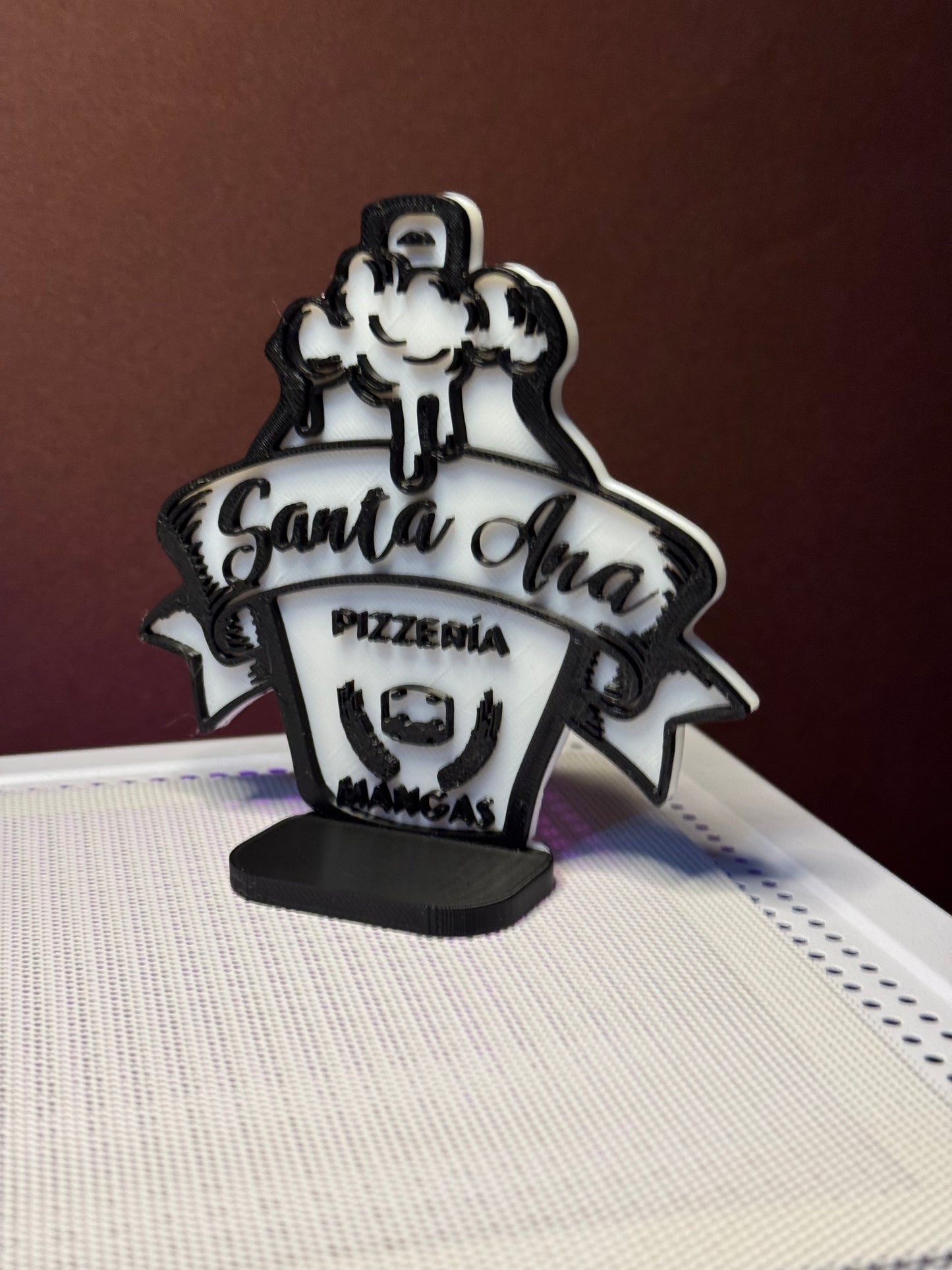 Fábrica 3d: Logo para restaurantes / hoteles