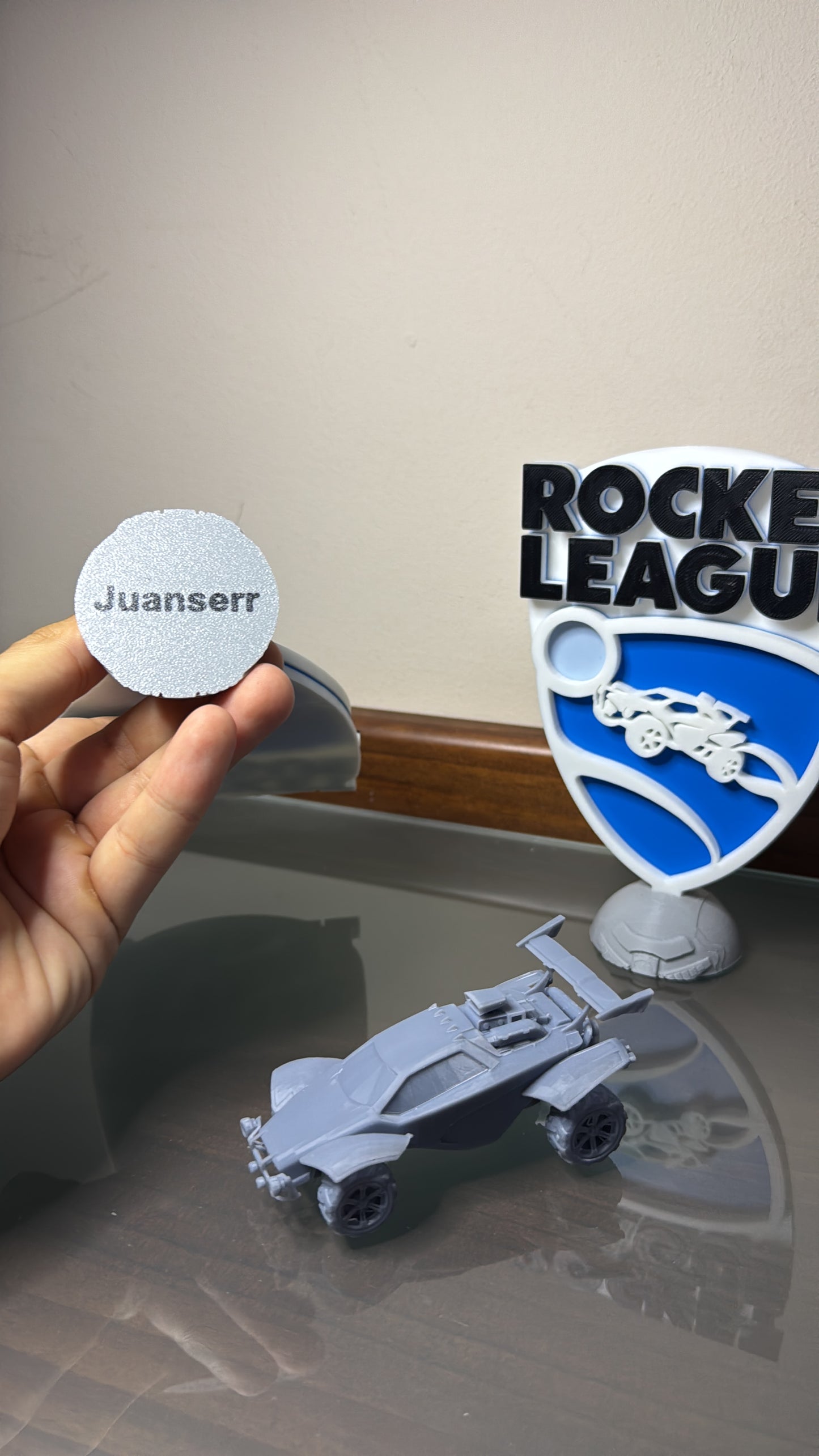 Rocket League: logo decorativo 17cm