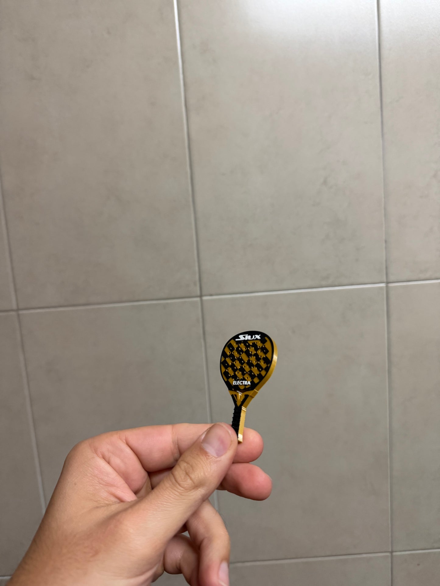 Pádel: Llavero Pala padel Siux Electra pro 25