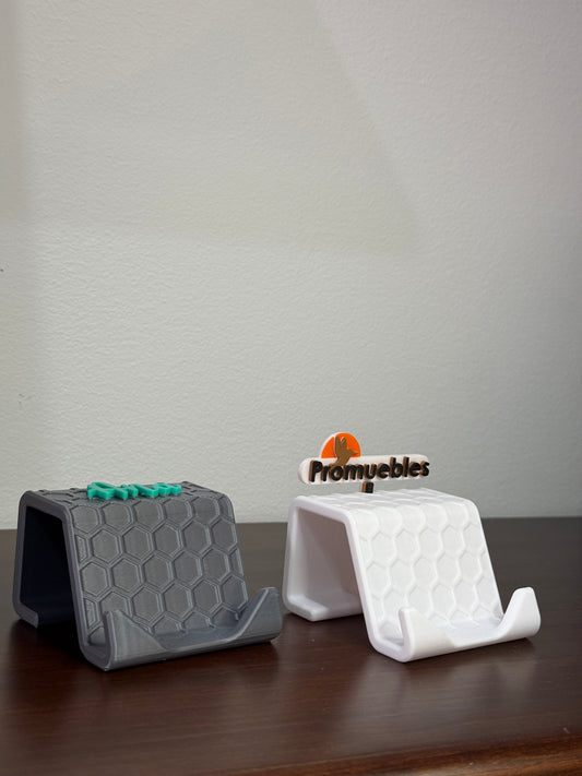 Fábrica 3d: NOVEDAD -- stand teléfono escritorio con publicidad empresa