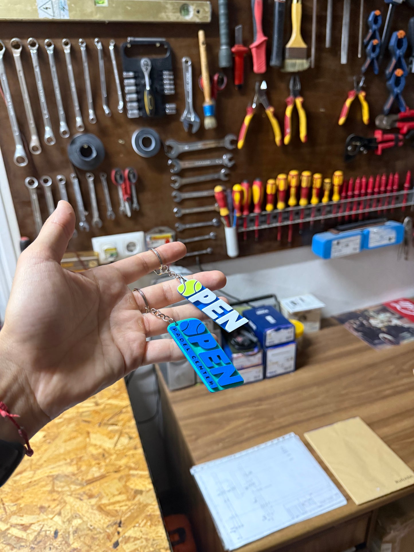 Fábrica 3d: llaveros personalizados Empresa
