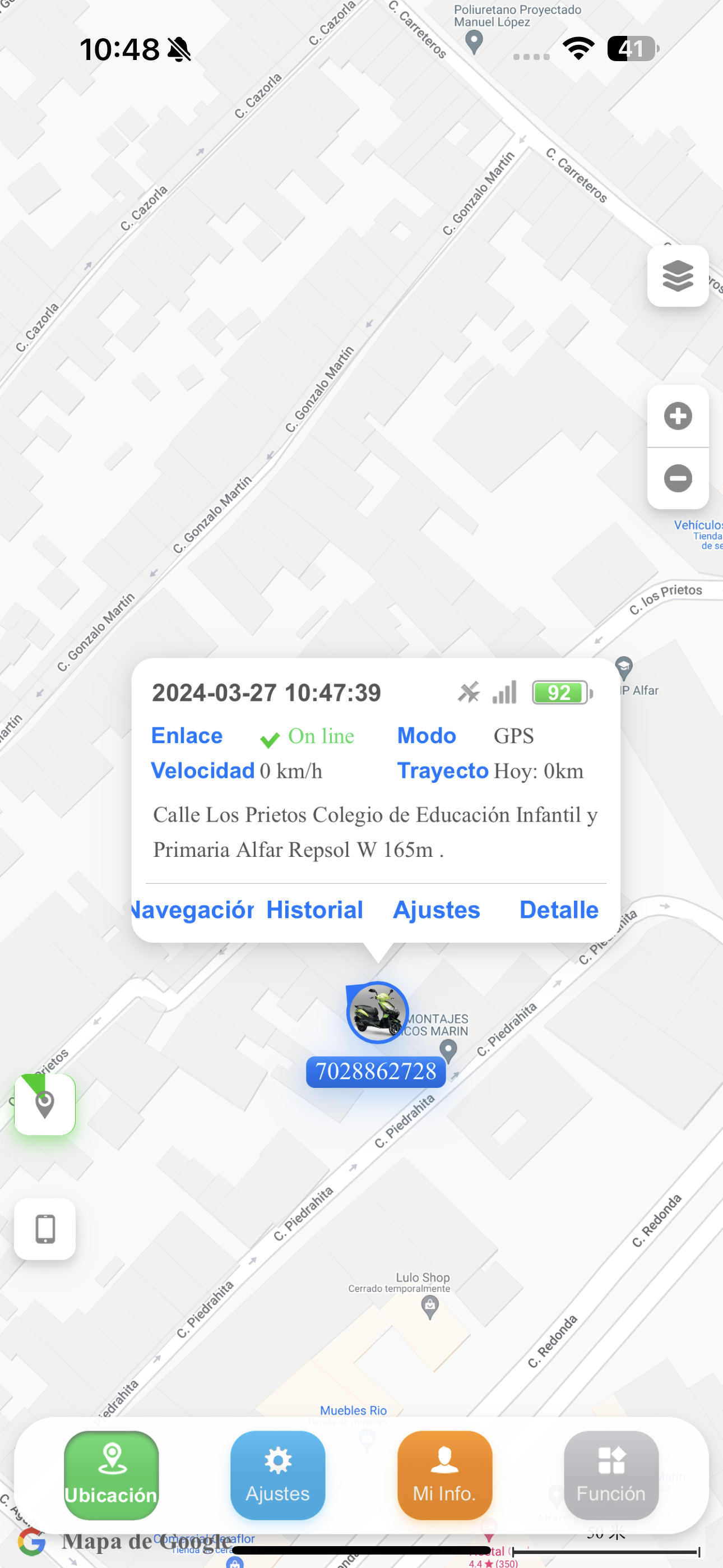 Rastreador / localizador GPS 4G