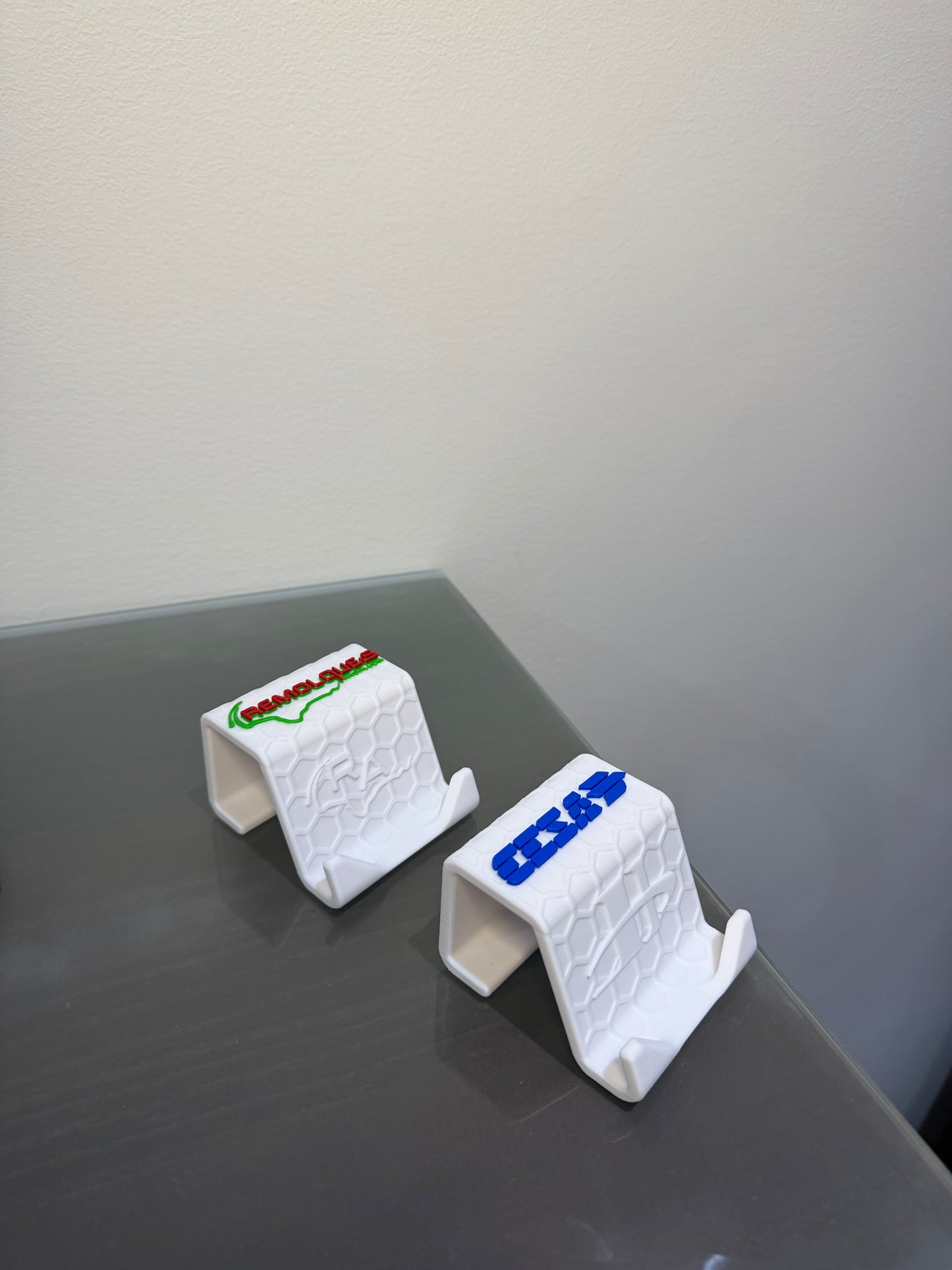 Fábrica 3d: NOVEDAD -- stand teléfono escritorio con publicidad empresa