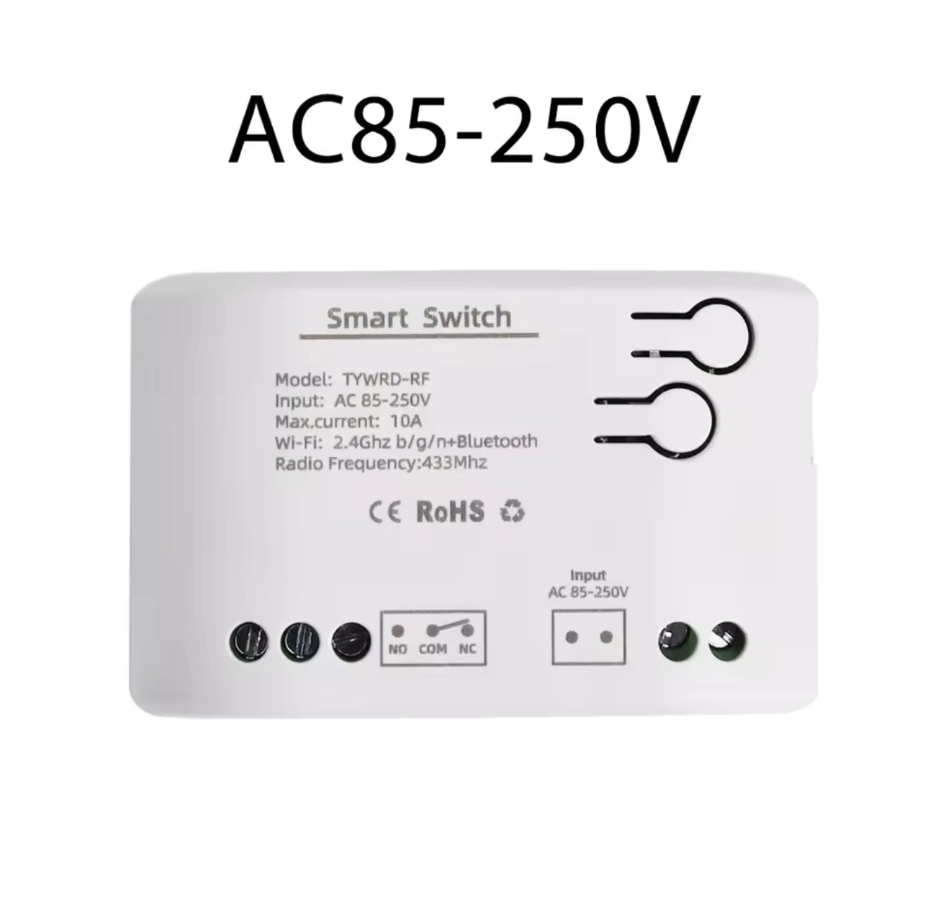 Domótica: Módulos interruptor wifi 4 canales + mando RF
