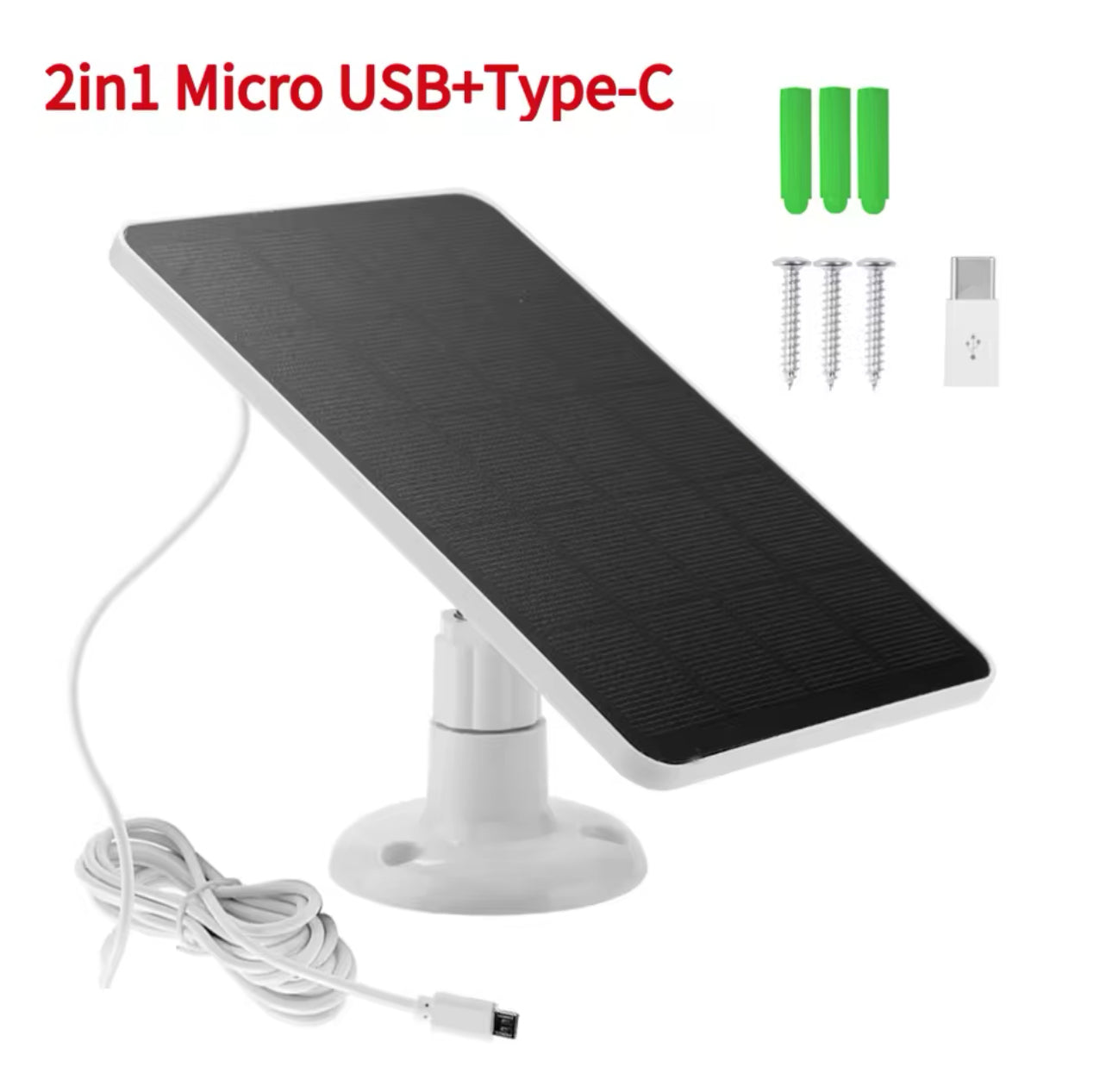 Solar: mini panel solar 10W/5V