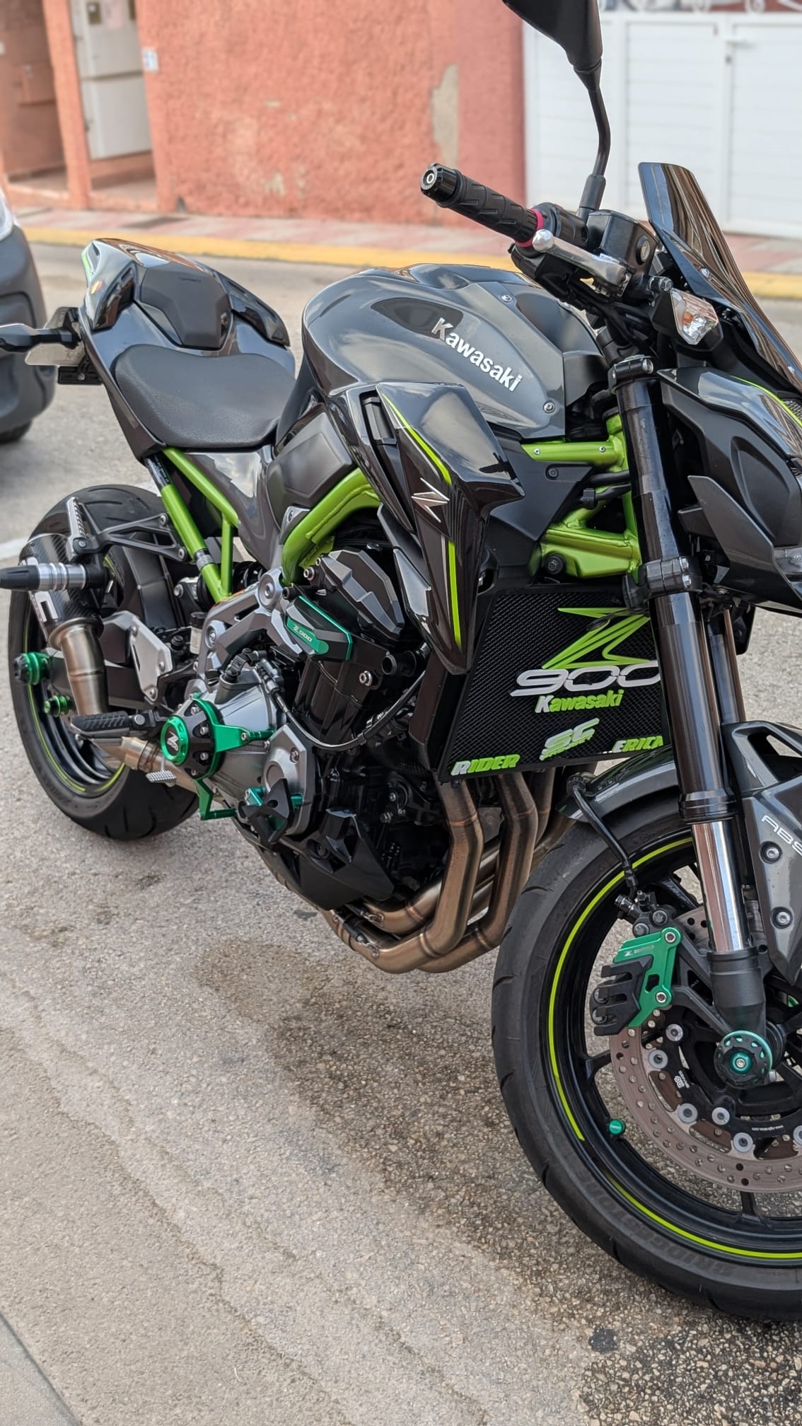 Novedad z900: kit Emblemas 3D Z 900 SC + Nombre + KAWA