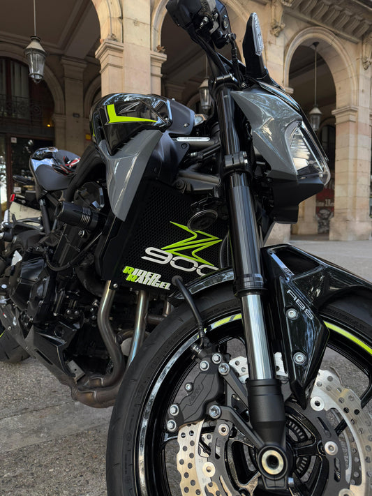 Novedad z900: Emblema 3D Z 900 Akrapovik Rider