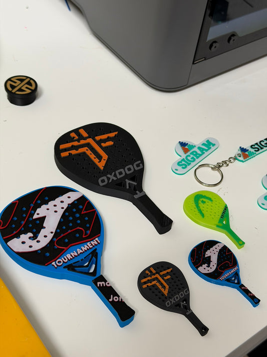 Pádel: llaveros pala oxdog ultimate match 25