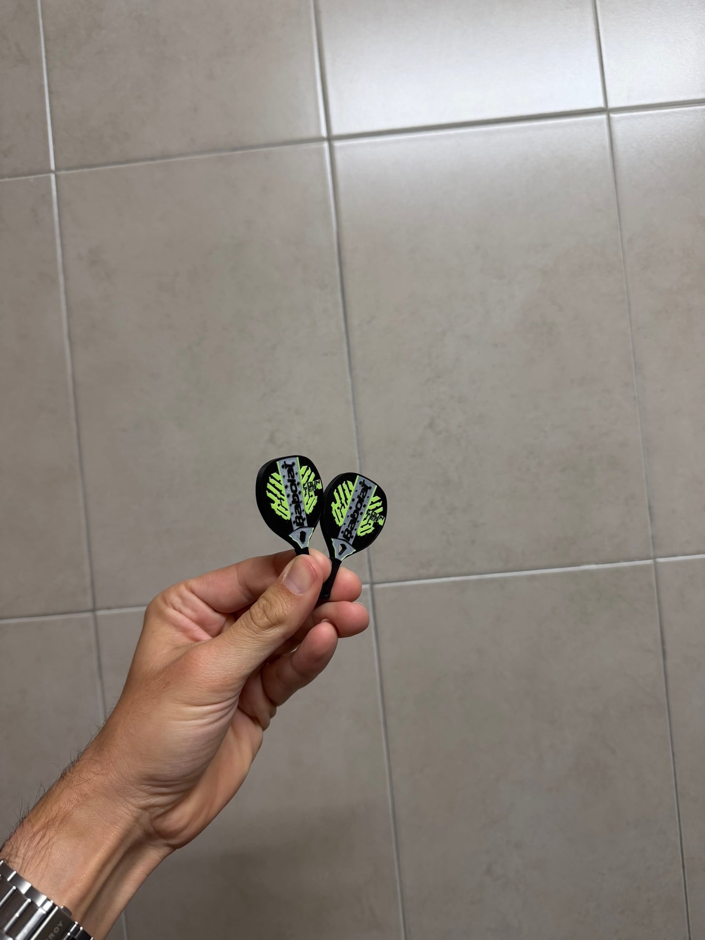 Pádel: Llavero Pala padel Babolat Counter Veron 25