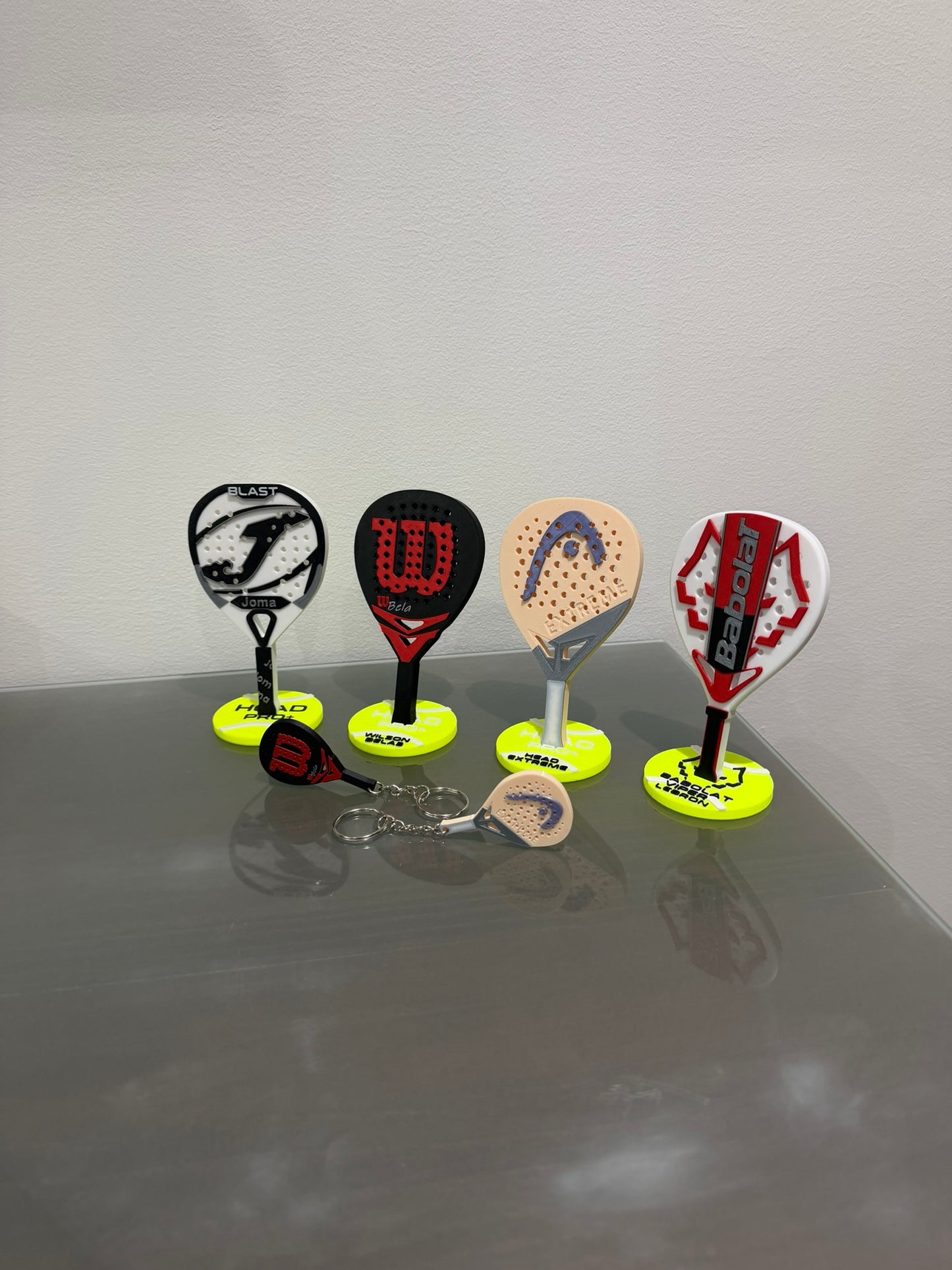 Pádel: Llavero + trofeo surtidos