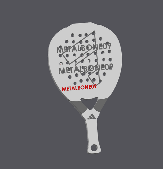 Pádel: llavero pala ADIDAS METALBONE 09