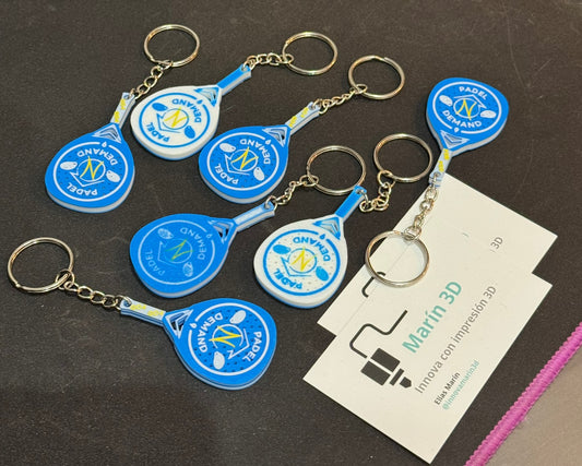 Fábrica 3d: llavero padel PERSONALIZADO Empresas / Torneos