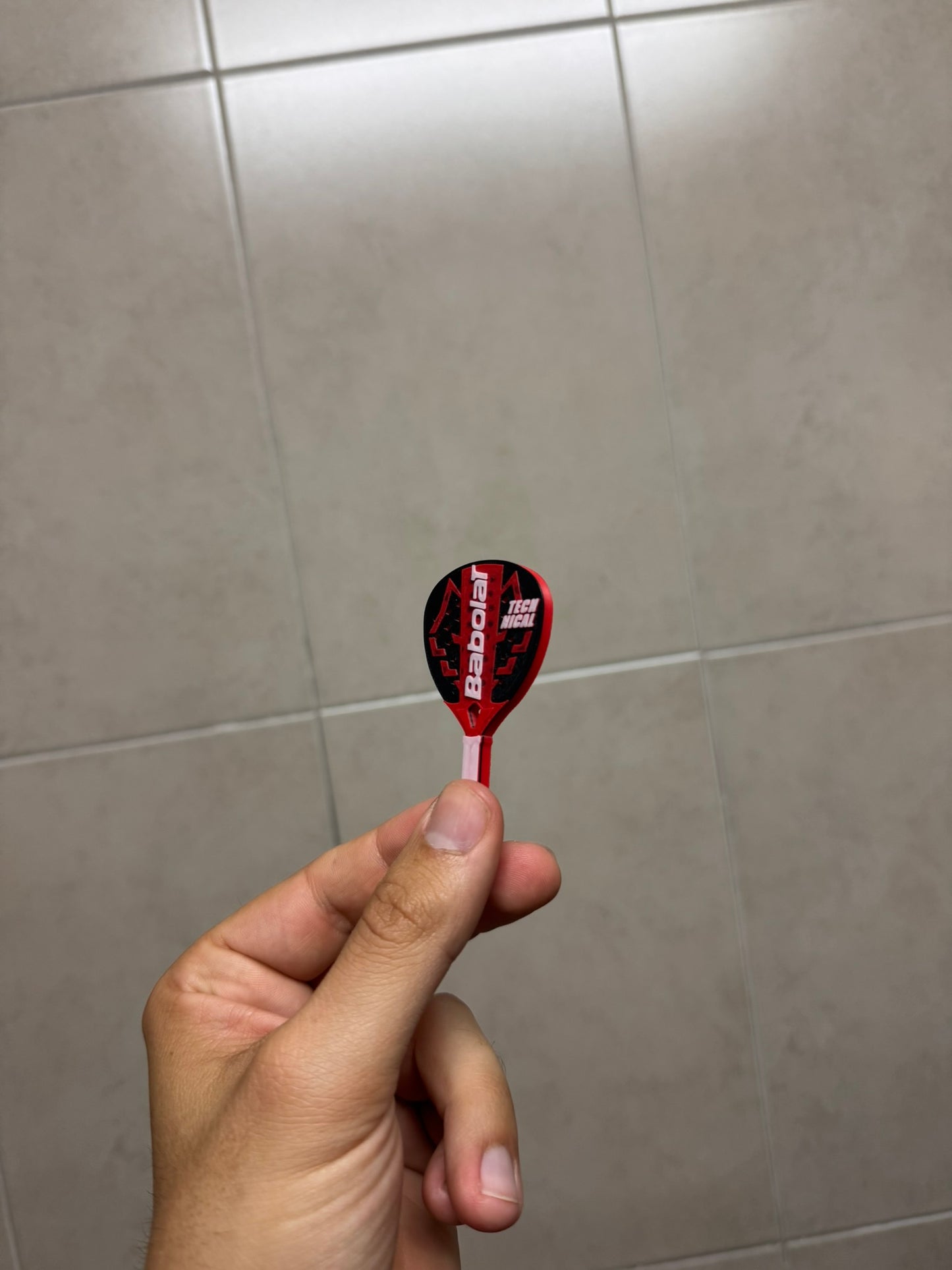 Pádel: llavero pala BABOLAT JUAN LEBRON TECH VERTUO