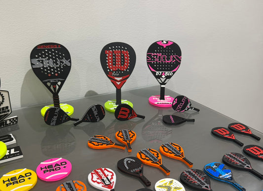 Pádel: Llavero + trofeo surtidos