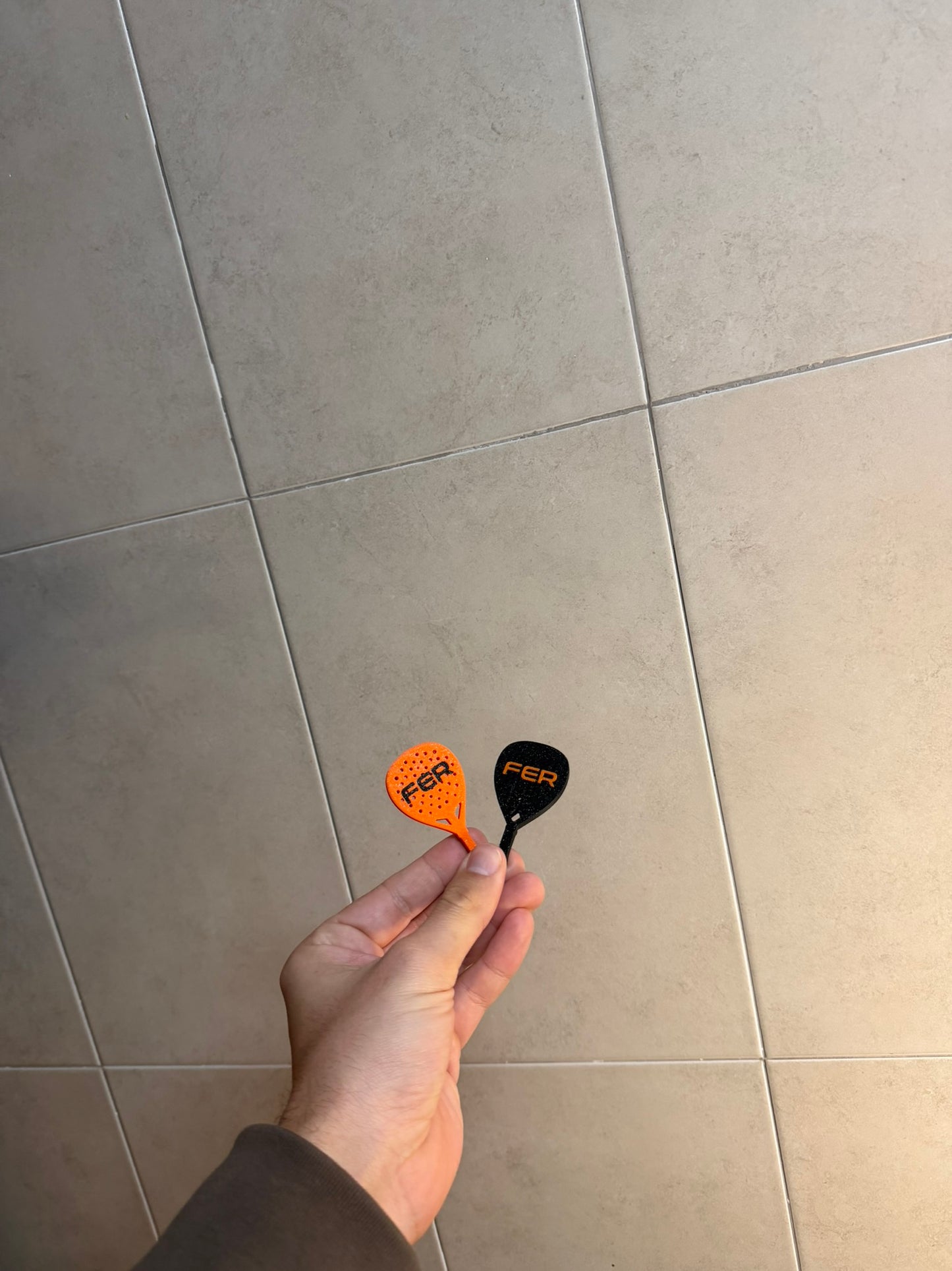 Pádel: llavero pala babolat veron 26