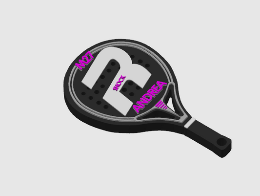 Pádel: llaveros pala ROYAL PADEL M27