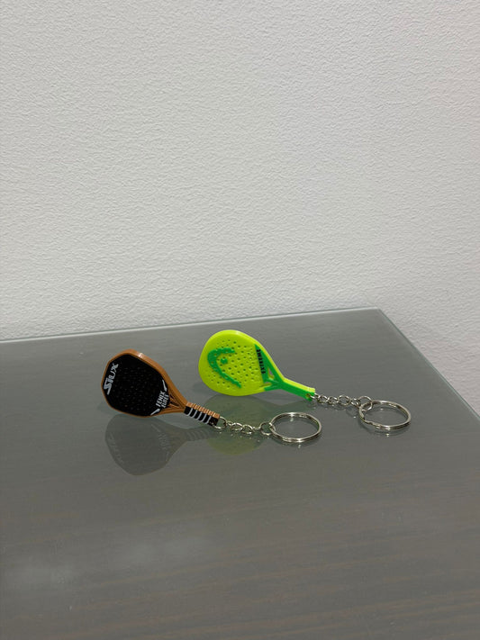 Pádel: llaveros pala head xtreme /  siux fenix elite5