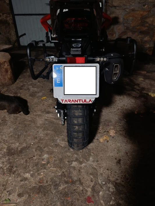 Motos 3d: Embellecedores para matricula